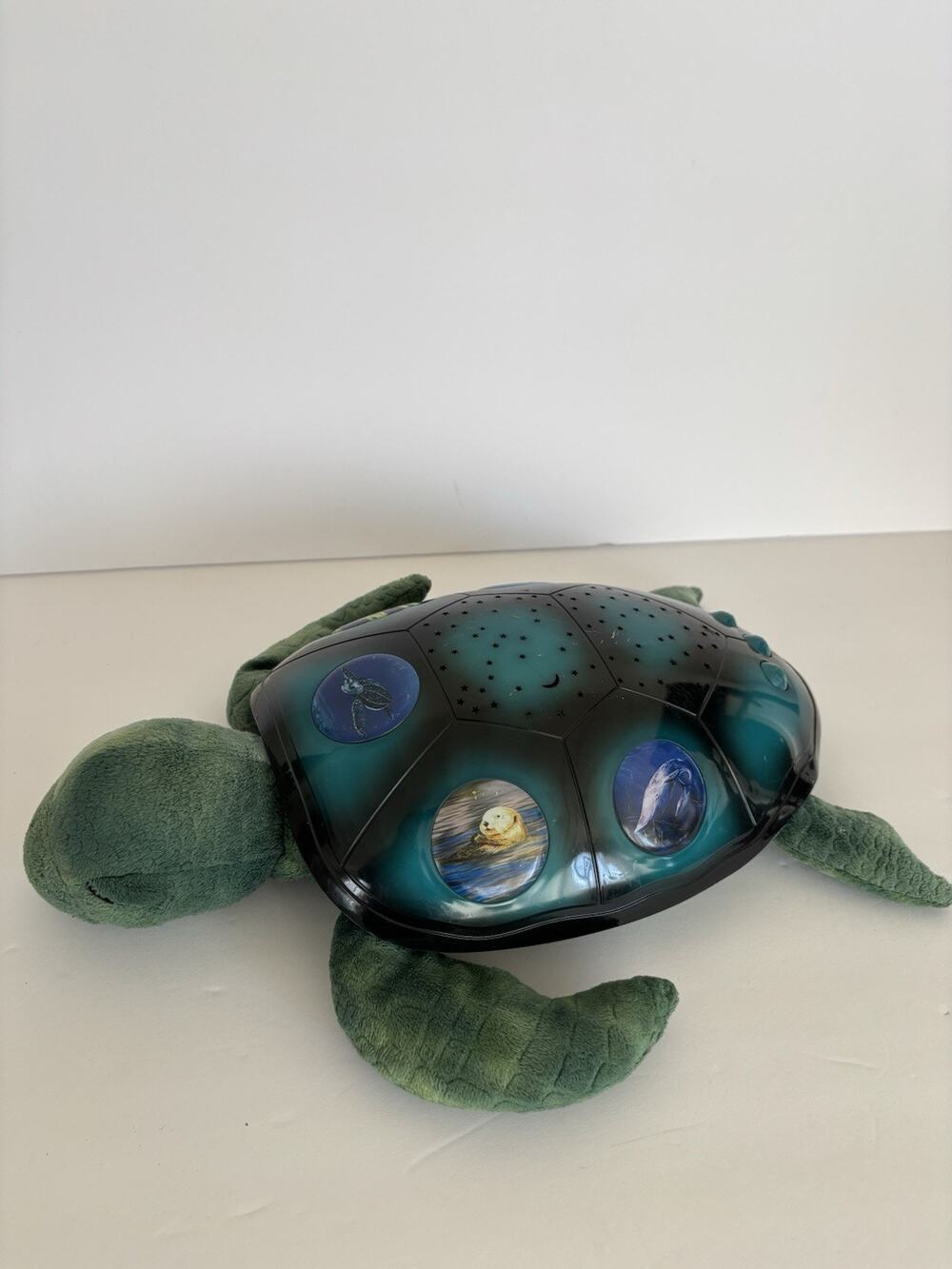 Cloud B Twilight Sea Turtle Constellation Night Light Star Projector Plush WORKS